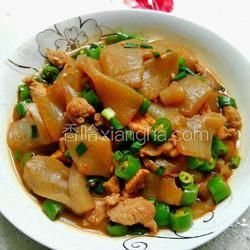 瘦肉青椒炒魔芋的做法[圖]