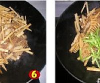 魔芋尖椒燒筍絲的做法圖解4