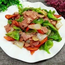 尖椒炒培根的做法[圖]