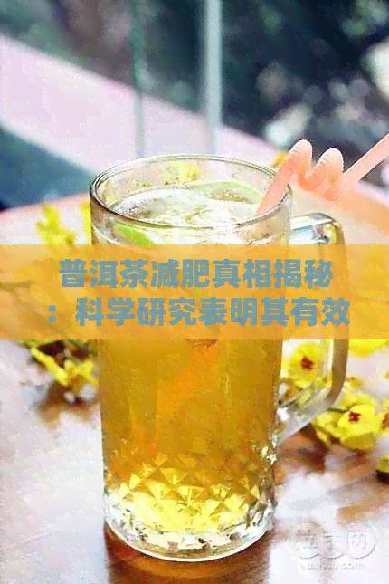 普洱茶減肥真相揭秘：科學(xué)研究表明其有效性，但需注意飲用方法與適宜人群！