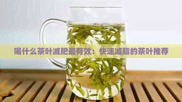喝什么茶叶减肥最有效：快速减脂的茶叶推荐