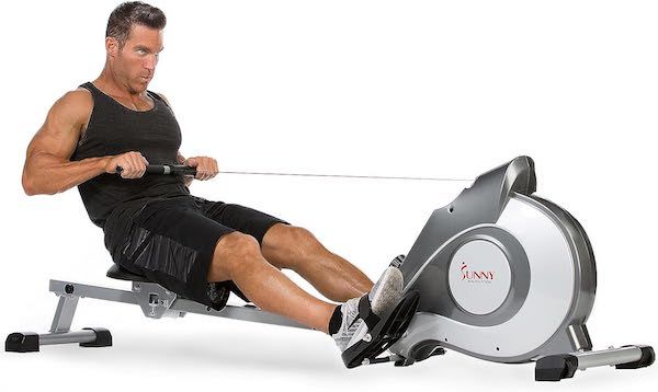 Sunny Health Fitness Smart Magnetic Rowing Machine