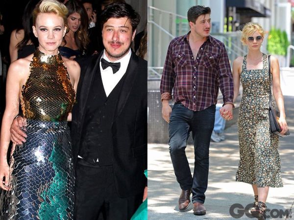 TOP 4 凱芮·穆里根與搖滾樂隊主唱Marcus Mumford。 兩人小時候曾經(jīng)是通信很久的筆友，成年后又重新恢復(fù)聯(lián)系并且相愛，今年4月這位被譽為“英國下一個凱特·溫斯萊特”的明星舉辦了盛大的婚禮。 