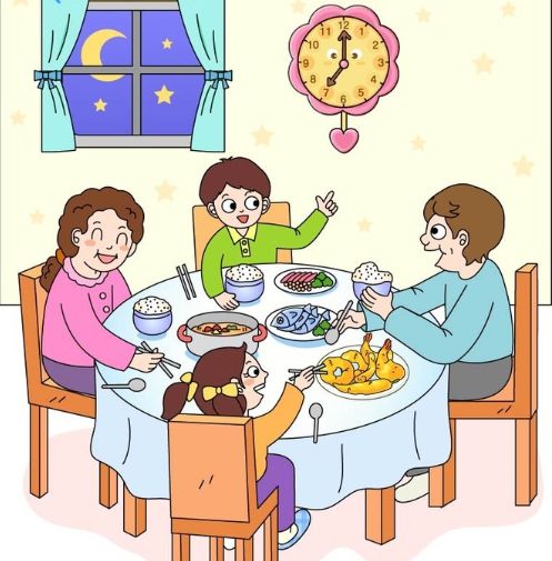 健康晚餐三原則