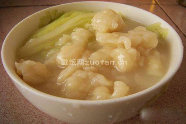 白菜疙瘩湯的家常做法【圖文】_健康晚餐舍他其誰