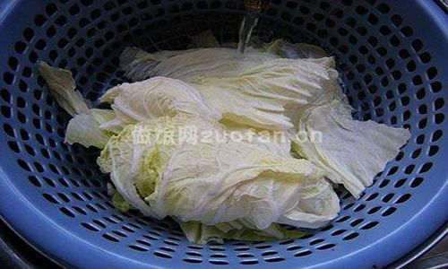 白菜疙瘩湯步驟圖1