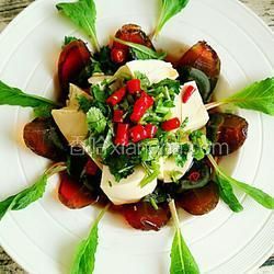 涼拌皮蛋豆腐#年夜飯的做法[圖]