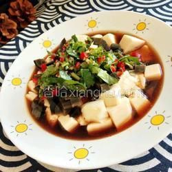 涼拌皮蛋豆腐的做法[圖]
