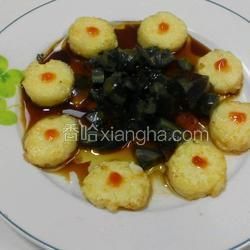 皮蛋拌玉子豆腐的做法[图]