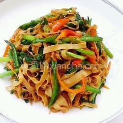 韭菜豆腐皮的做法[圖]