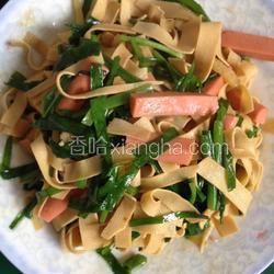 韭菜豆腐皮的做法[圖]