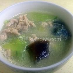 青瓜皮蛋瘦肉湯的做法[圖]