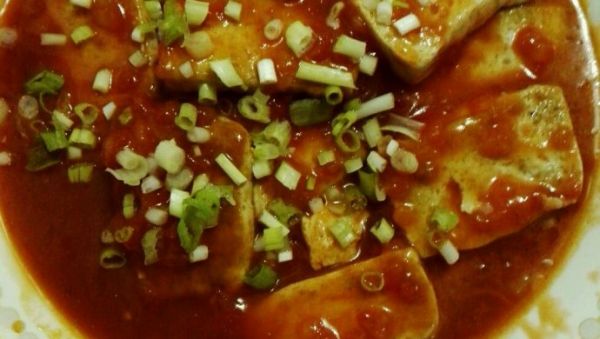 番茄燉豆腐