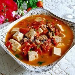 豆腐炖番茄的做法[图]