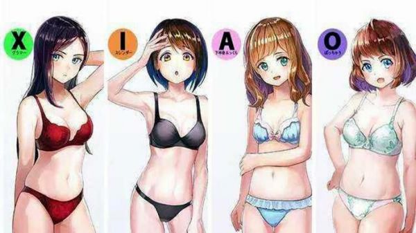 女生體型分這4種，據(jù)說男生最喜歡第一種！