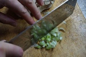 蔥香莜面餅【粗糧·主食】的做法步驟 第3步