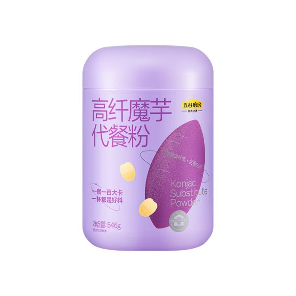 五谷磨房魔芋代餐粉546g紫薯雜糧代餐粥