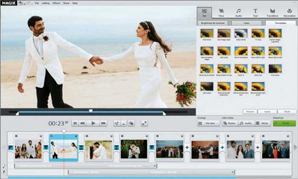 Magix Photostory 婚禮幻燈片
