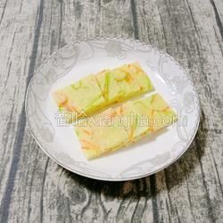 時(shí)蔬米飯蛋餅 (寶寶輔食）的做法[圖]