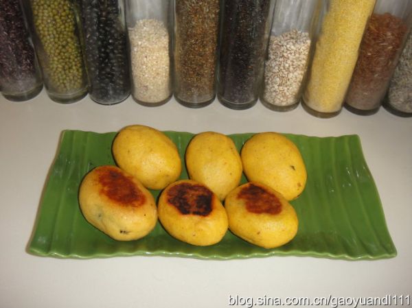 玉米面野菜團(tuán)子