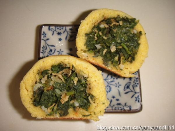 玉米面野菜團(tuán)子