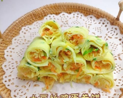 家常早餐，土豆絲雞蛋煎餅的做法（健康營養(yǎng)又美味）