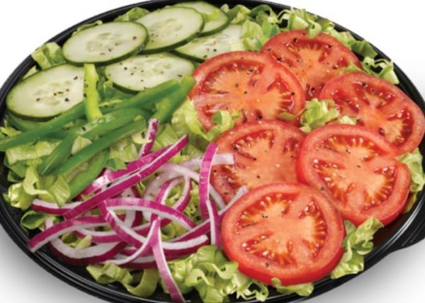 Ensalada de Subway