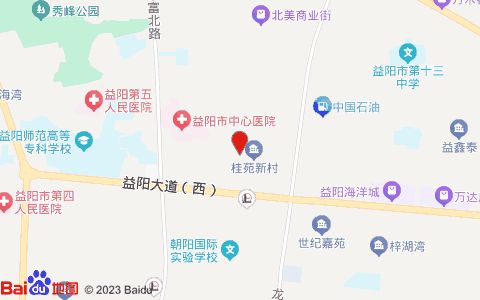 韓氏纖妮減肥館(桂苑新村店)位置示意圖