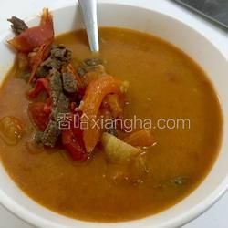 西紅柿牛肉湯的做法[圖]