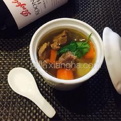 清燉牛肉湯的做法[圖]