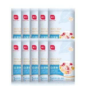 低熱量無糖的夏季甜品：紫薯白涼粉（簡單，一學(xué)就會）的做法 步驟2