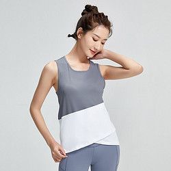 HATHA YOGA 哈他 奇跡瑜伽健身訓(xùn)練背心女夏薄款寬松長款罩衫外穿跑步運(yùn)動上衣