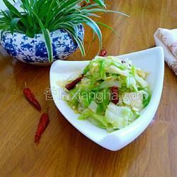 涼拌圓白菜的做法[圖]