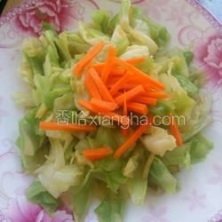 涼拌圓白菜的做法[圖]