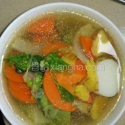 瘦身四色蔬菜湯的做法[圖]