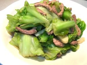 卷心菜炒肉絲的做法 步驟6