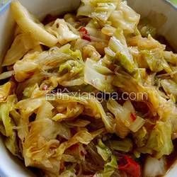 圓白菜炒粉絲的做法[圖]
