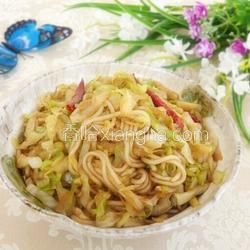 圓白菜炒粉絲的做法[圖]