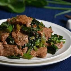 芥蘭炒牛肉的做法[圖]