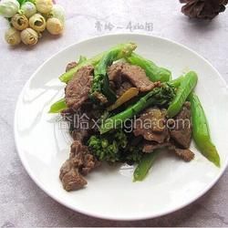 芥蘭炒牛肉的做法[圖]