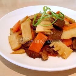 冬筍炒肉片的做法[圖]