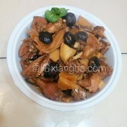 野雞香菇燒冬筍的做法[圖]