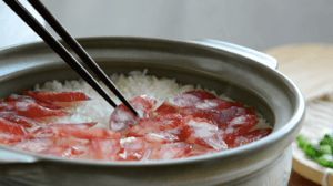黯然销魂【冬笋腊味煲仔饭】的做法步骤 第6步