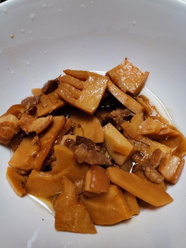 冬筍燒肉的做法