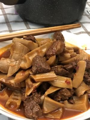 筍子紅燒牛肉的做法 步驟6