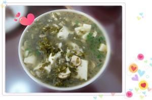 咸菜豆腐汤的做法步骤 第4步