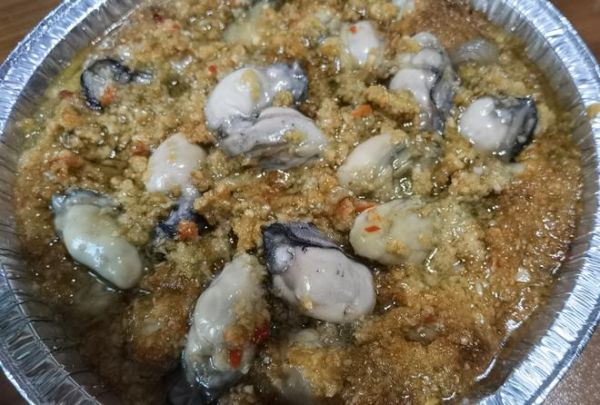 空氣炸鍋版蒜蓉粉絲生蠔的做法