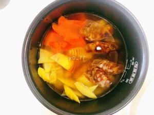 電飯煲版??超好吃春筍臘腸燜飯的做法 步驟5