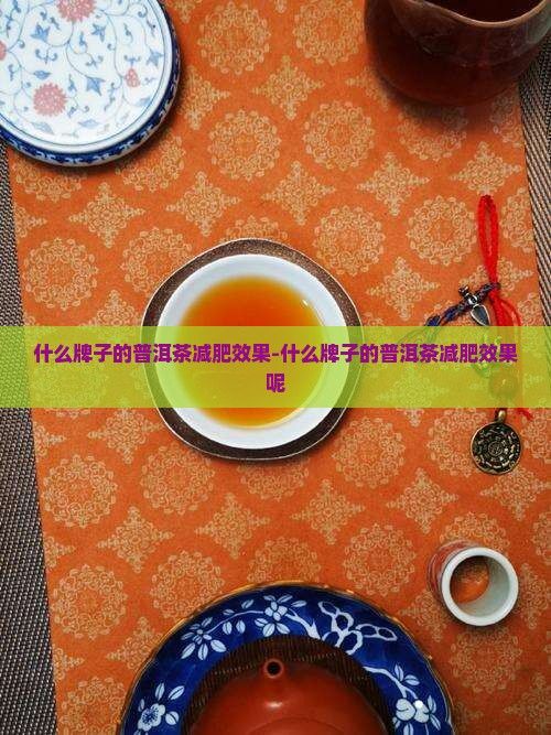 什么牌子的普洱茶減肥效果-什么牌子的普洱茶減肥效果呢