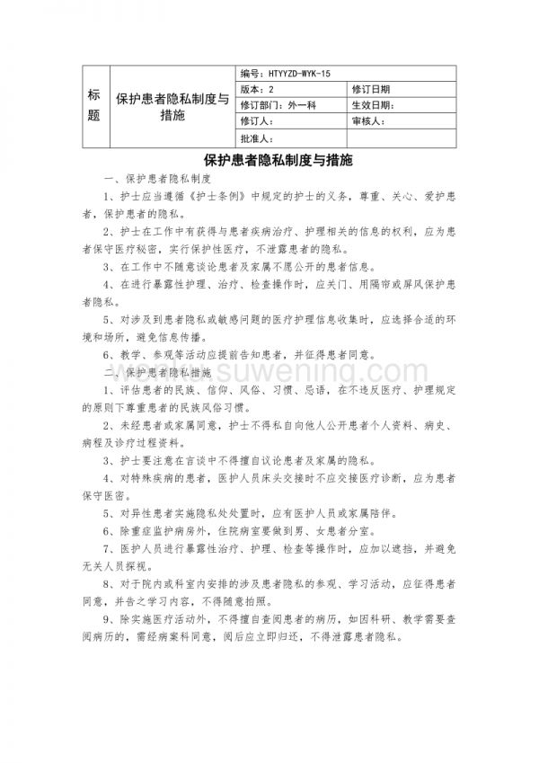 保護(hù)患者隱私制度與措施.docx_第1頁